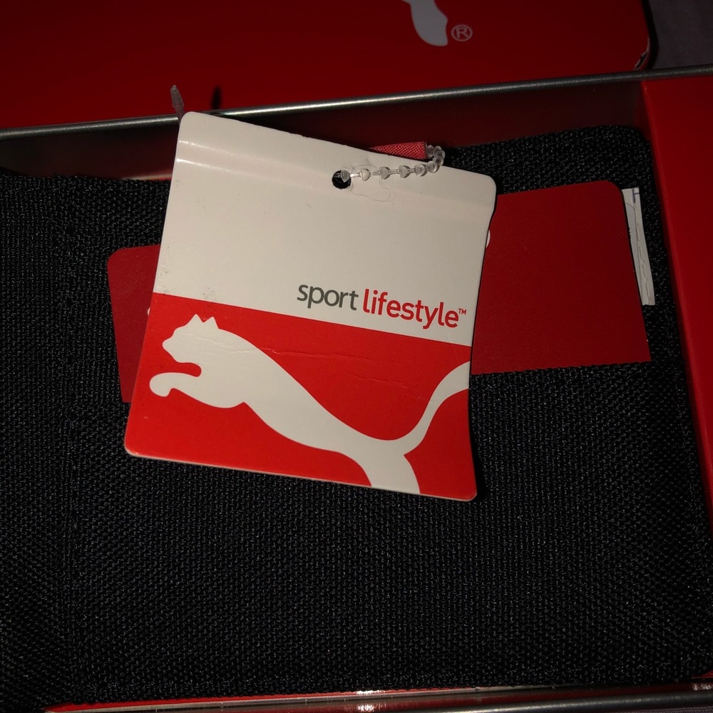 Puma man black wallet